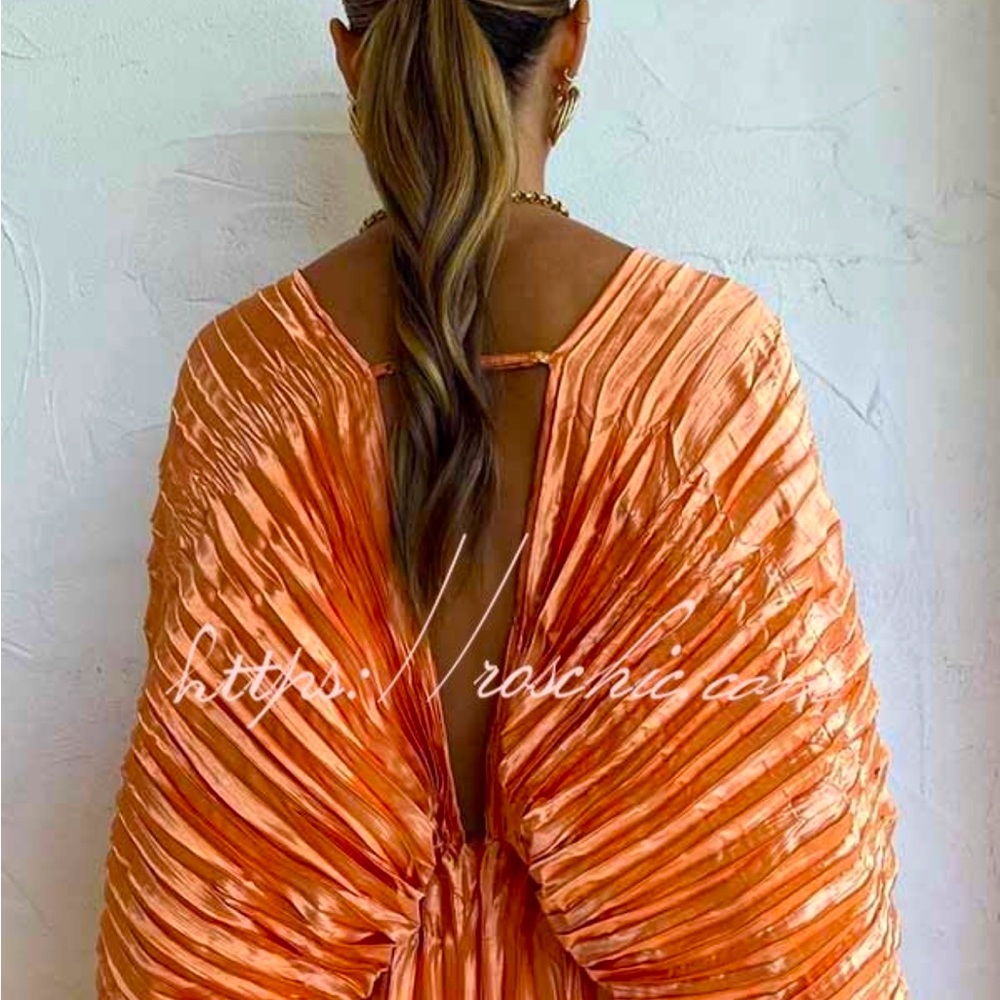 Roschic kimono orange dress - Picture 4 of 7